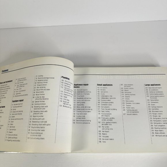 Vintage 1996 Reader’s Digest New Fix-It-Yourself Manual Hardcover Book - Picture 6 of 12